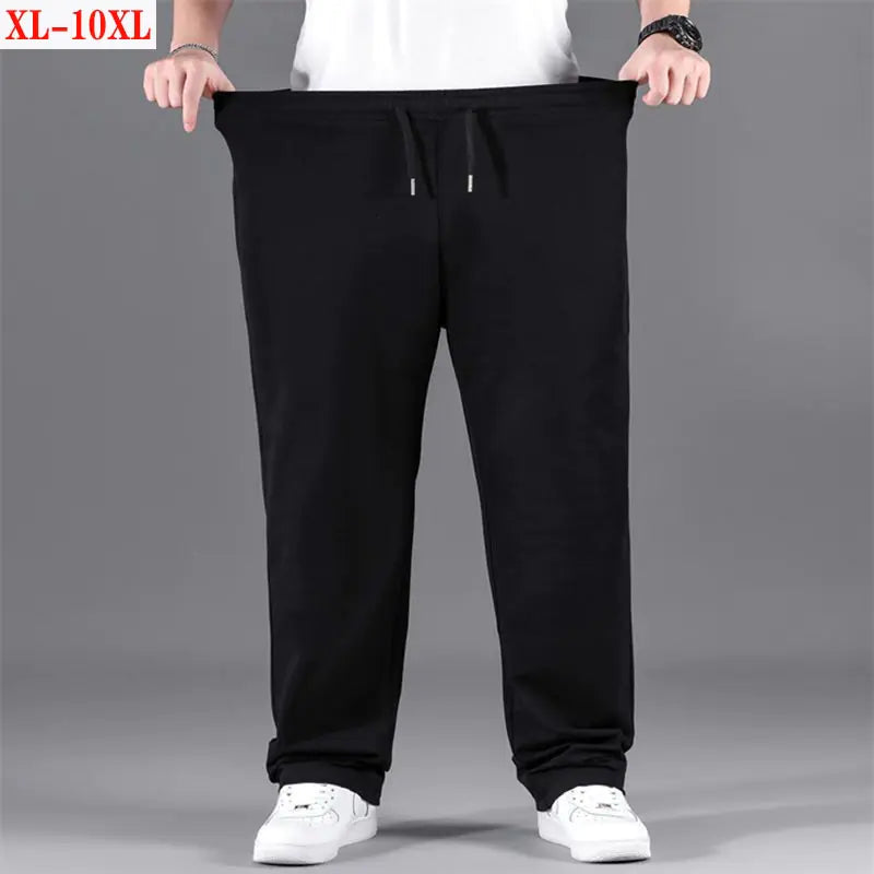 Extra-Large Black Sweatpants for Men.