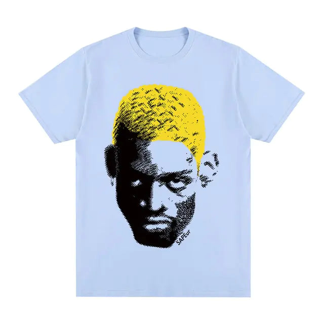 Oversized Dennis Rodman Hip Hop TShirt.