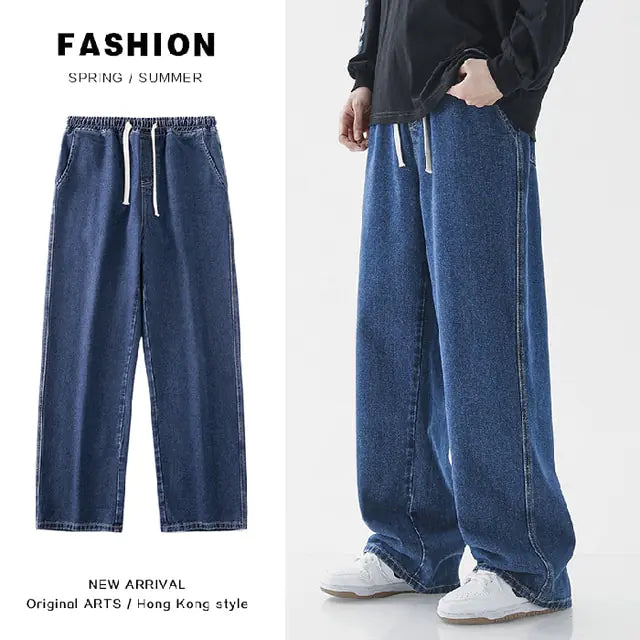 Oversized Wide Leg Jeans,.