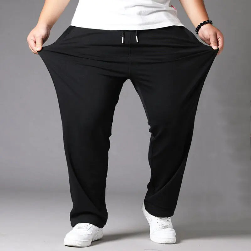 Extra-Large Black Sweatpants for Men.