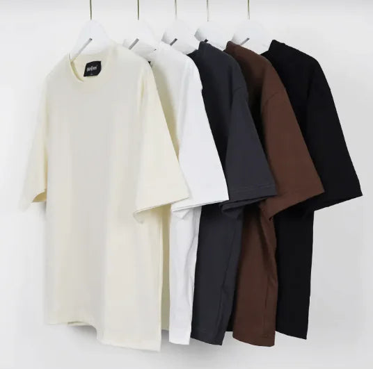 Casual Drop Shoulder Tee.