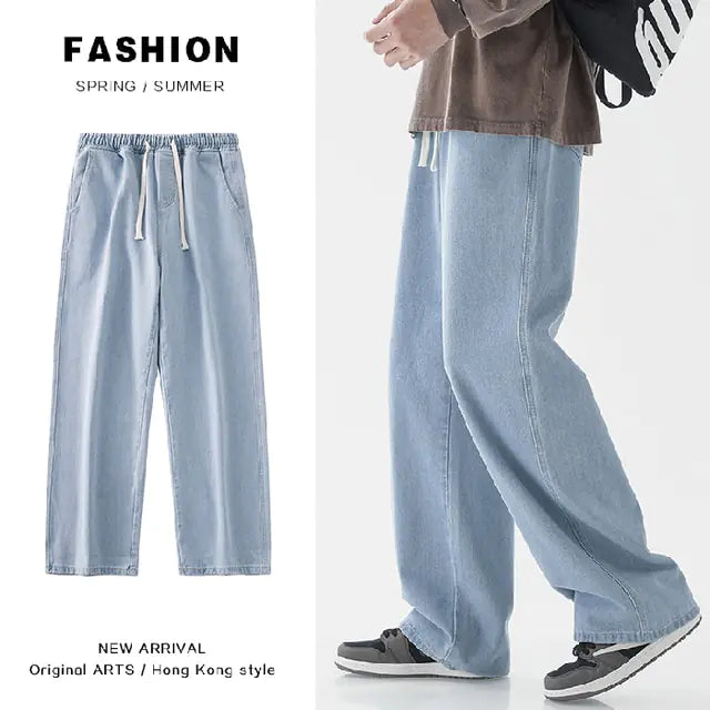 Oversized Wide Leg Jeans,