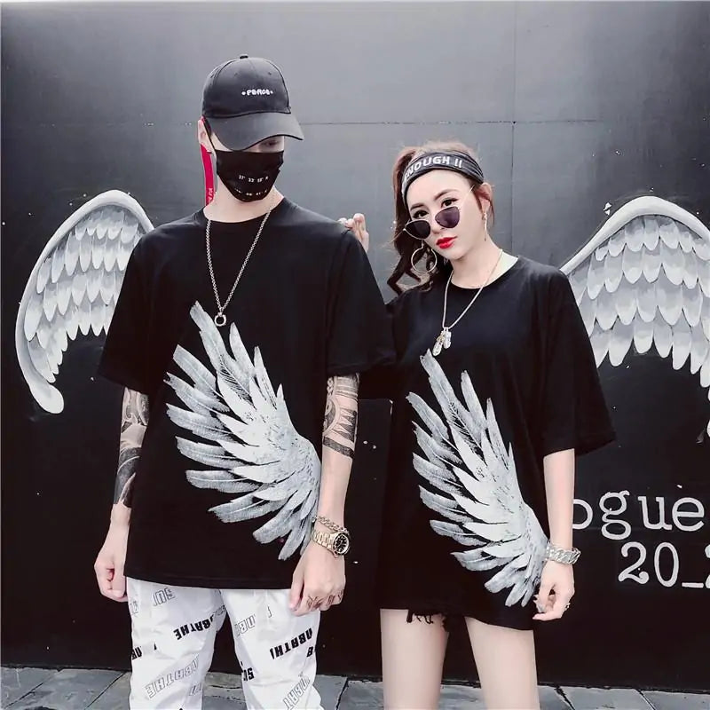 Wings T-Shirt Left & Right Design.